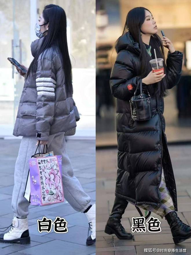 街都在穿“羽绒服+靴子”洋气显高还保暖AG旗舰厅网站入口被成都街拍惊艳了！满(图3)